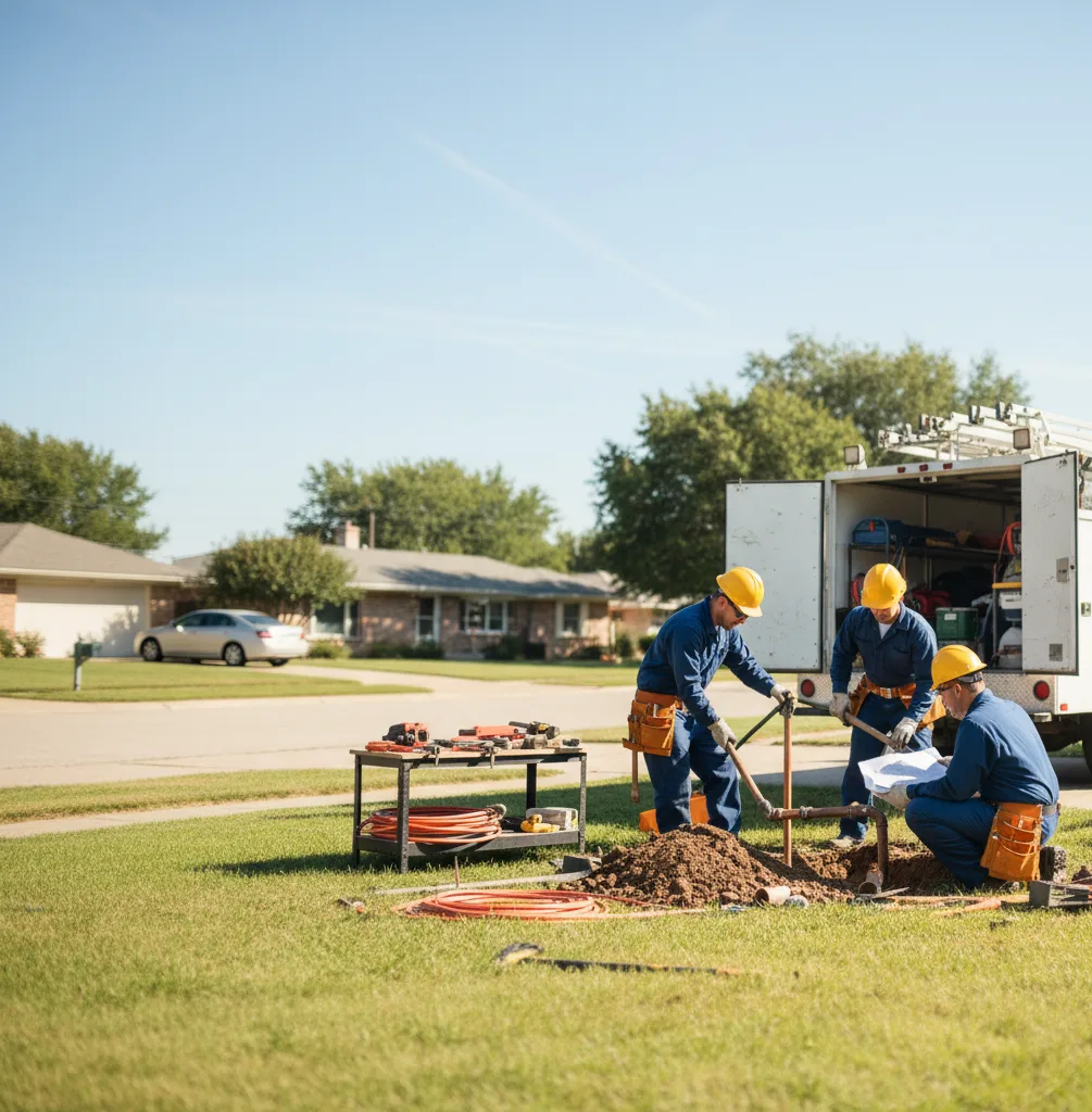 Sewer Line Repair in Josephine, TX